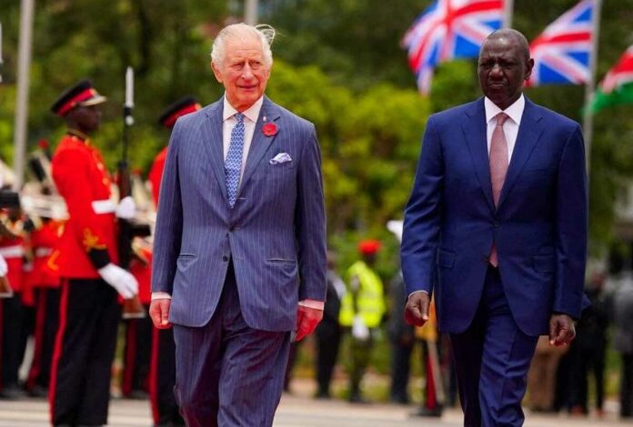 Kenya: arrivée du roi Charles III pour une visite d’Etat, sa première dans un pays du Commonwealth