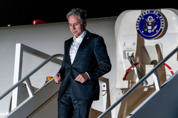 Antony Blinken est arrivé en Afrique du Sud, première étape d’une tournée en Afrique