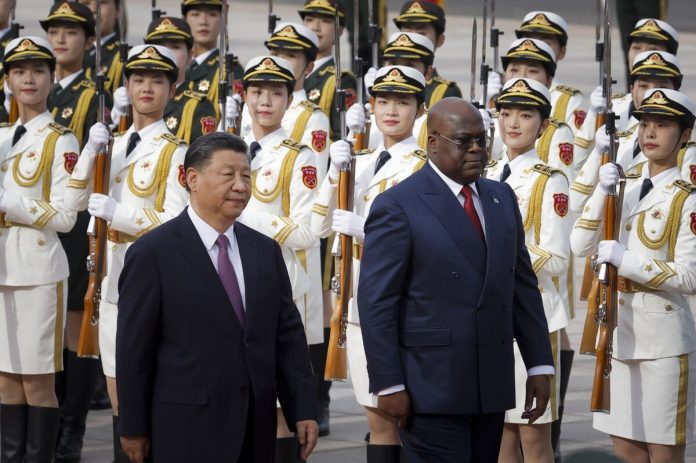 Le président Tshisekedi à Pékin pour tenter de renégocier le mégacontrat minier avec la Chine