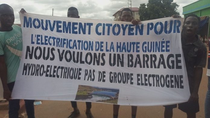 Guinée: Kankan réclame l’électricité