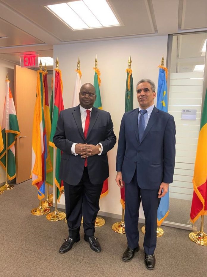 L’ambassadeur Mombouli reçu par le directeur exécutif du FMI pour 24 pays d’afrique