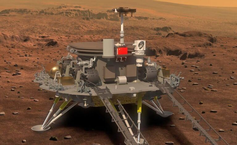 La Chine a posé Zhurong, le premier rover non-américain sur Mars