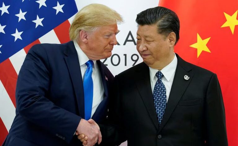 Trump in China for a high-level summit with President Xi Jinping