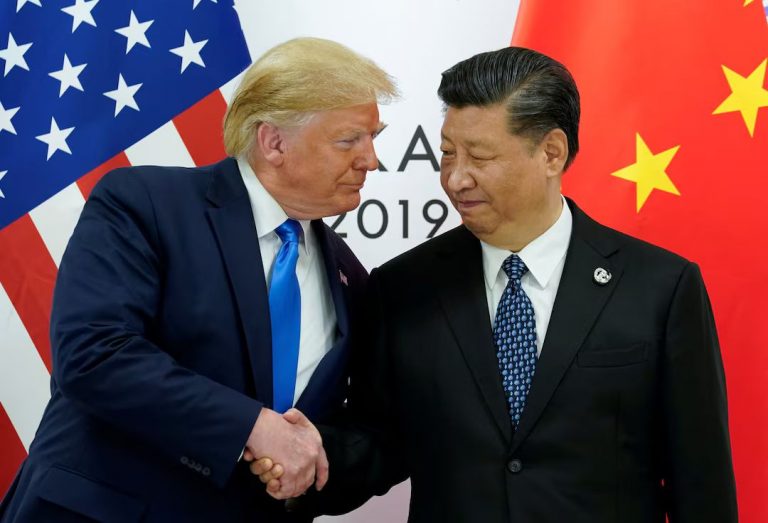 Trump in China for a high-level summit with President Xi Jinping