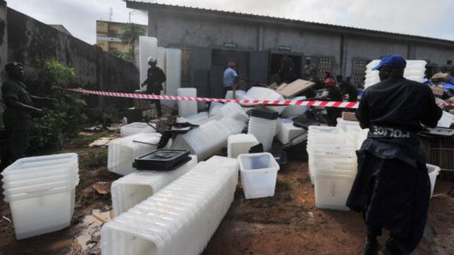 Un court-circuit à l’origine de l’incendie au Camp Alpha Yaya.