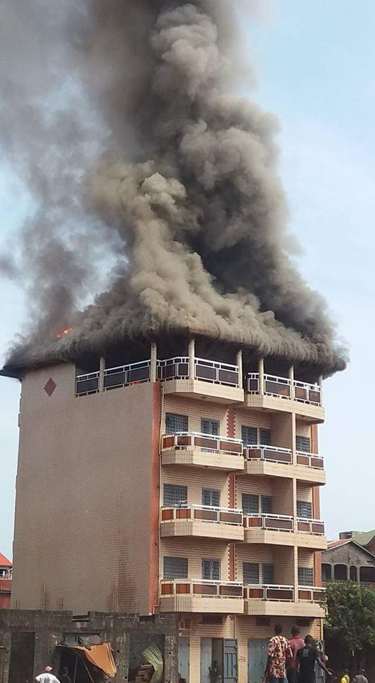 Un incendie à Conakry fait un mort et des dégats importants