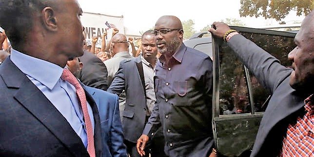 Monrovia exulte après la victoire de Weah