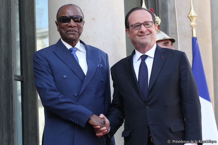 Entretien Condé-Hollande à l’Elysée