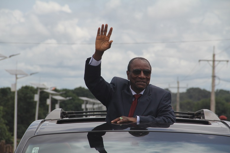De retour d’Addis, le président Condé accueilli en triomphe à Conakry