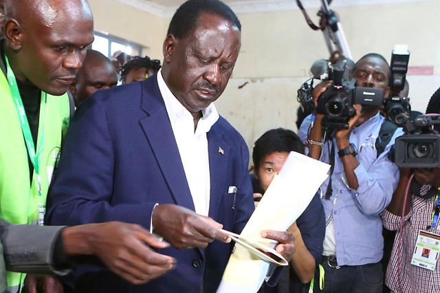 L’opposition kenyane rejette les résultats provisoires
