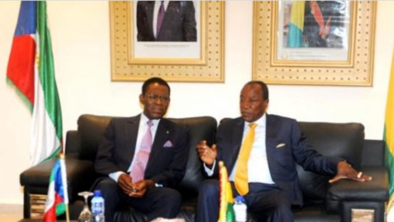 Alpha Condé parmi les chefs d’Etat qui ont assisté à l’investiture d’Obiang Nguema à Malabo